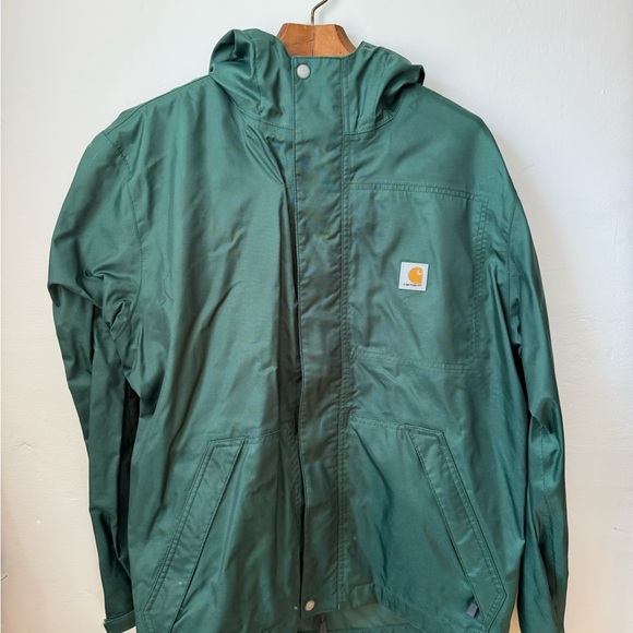 Carhartt Other - Carhartt Green Hooded Work Jacket